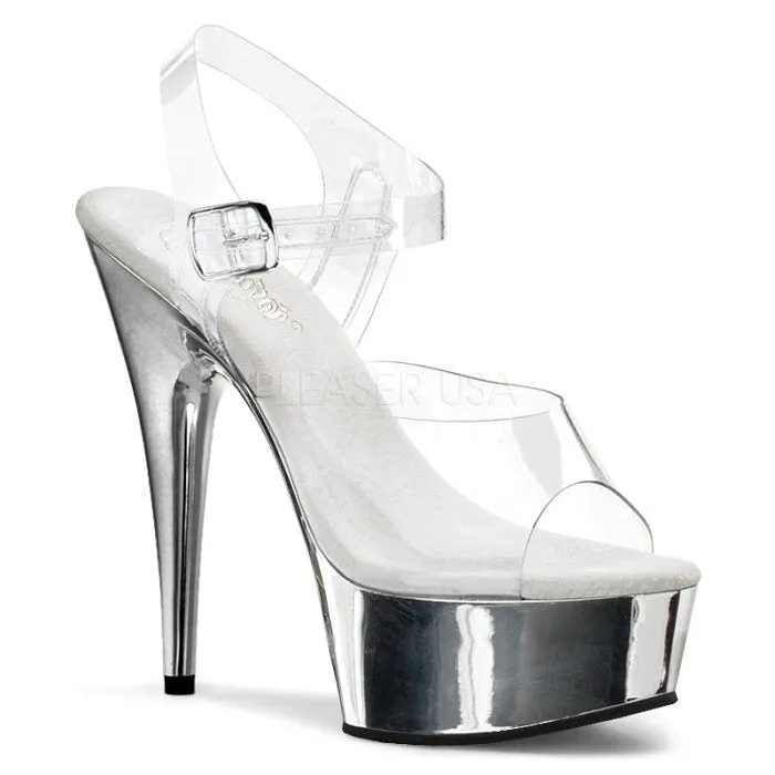 6" Stiletto Platform Sandal  (DELIGHT-608)