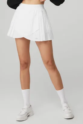 Aces Tennis Skirt - White