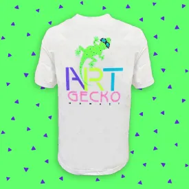 Art Gecko - 1980s Classic White Beefy Tee