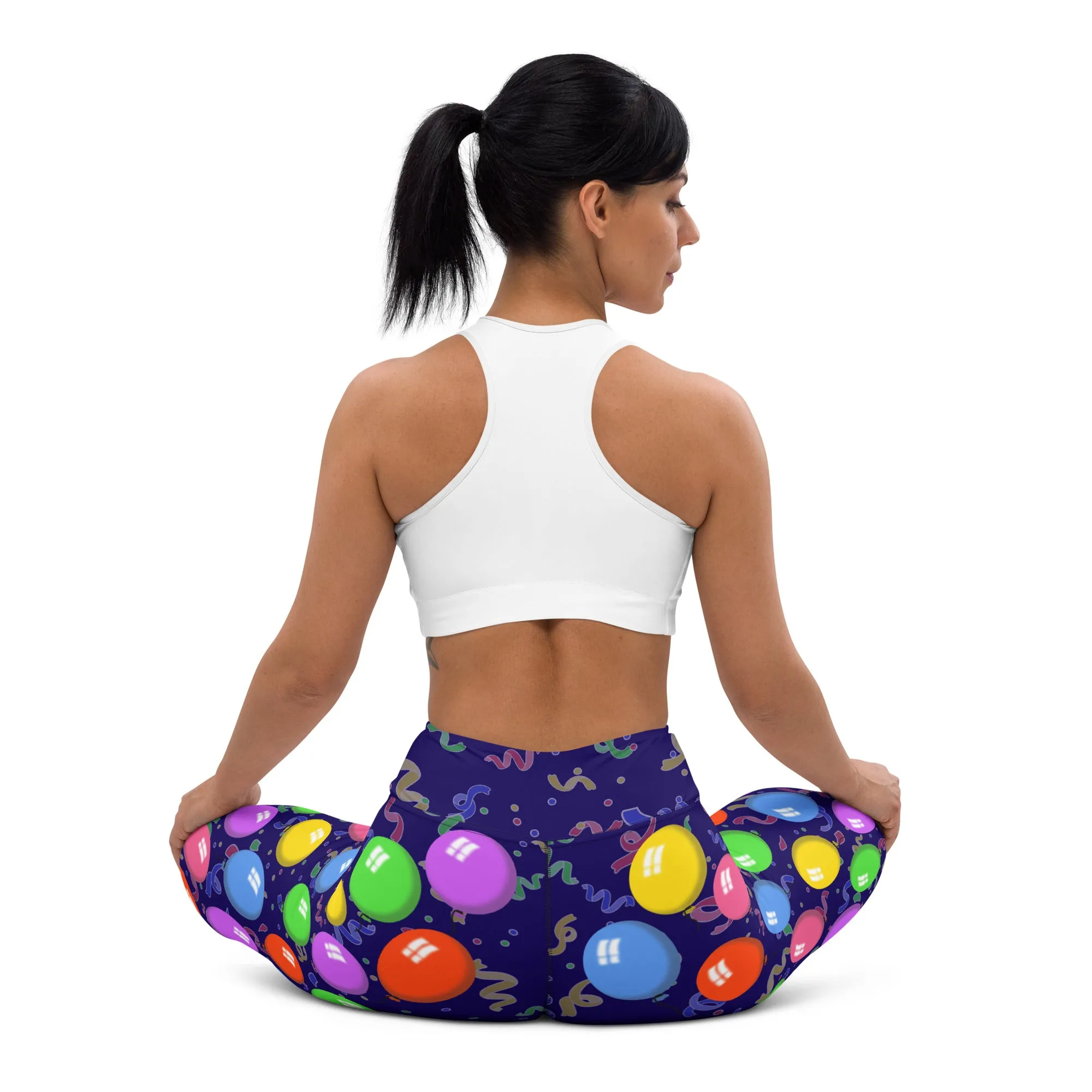 Balloons Yoga Leggings