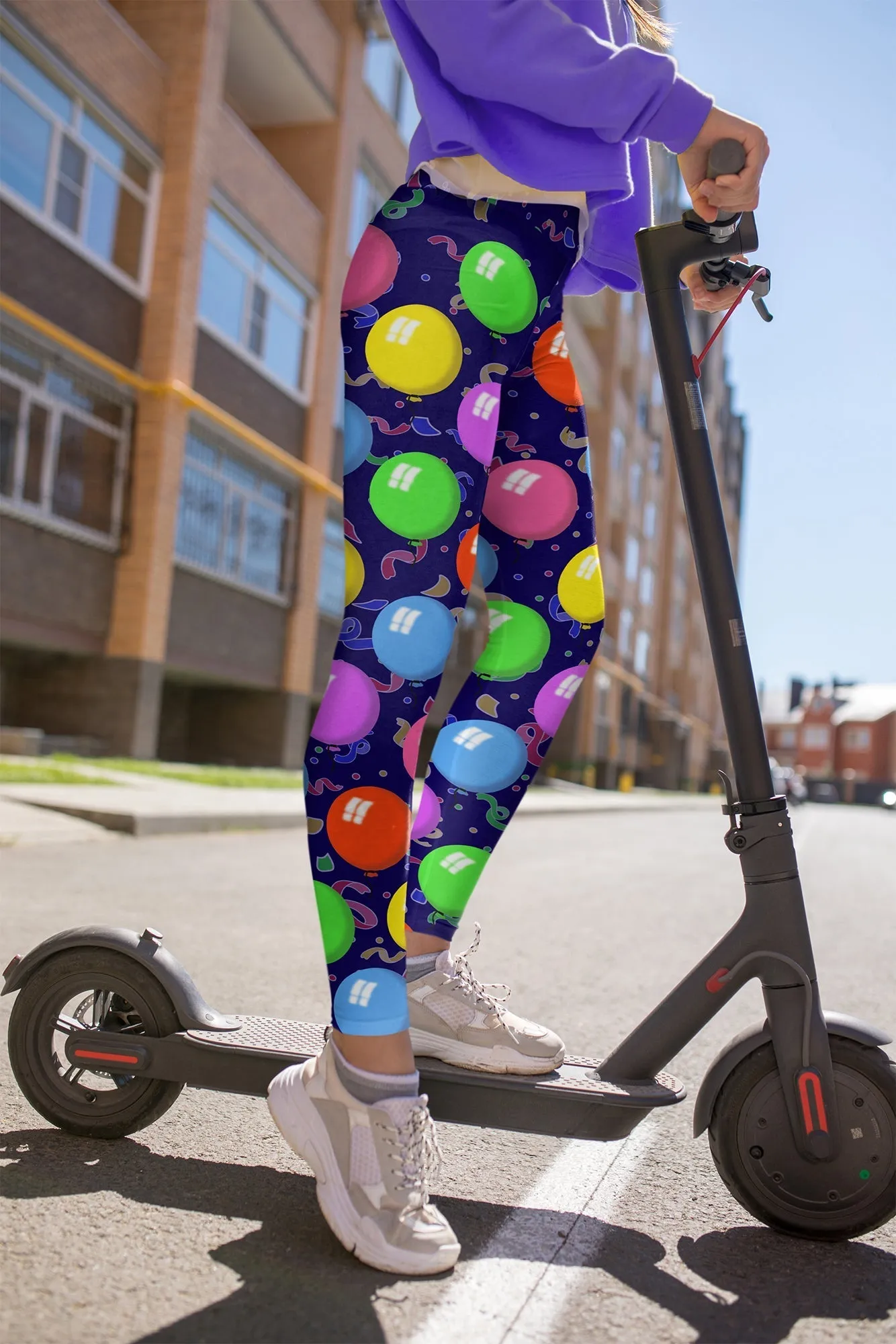 Balloons Yoga Leggings