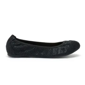 Barbican - Black Metallic Ballet Flat (EU36 Only)