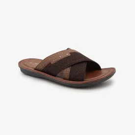 Criss Coss Textured Chappal