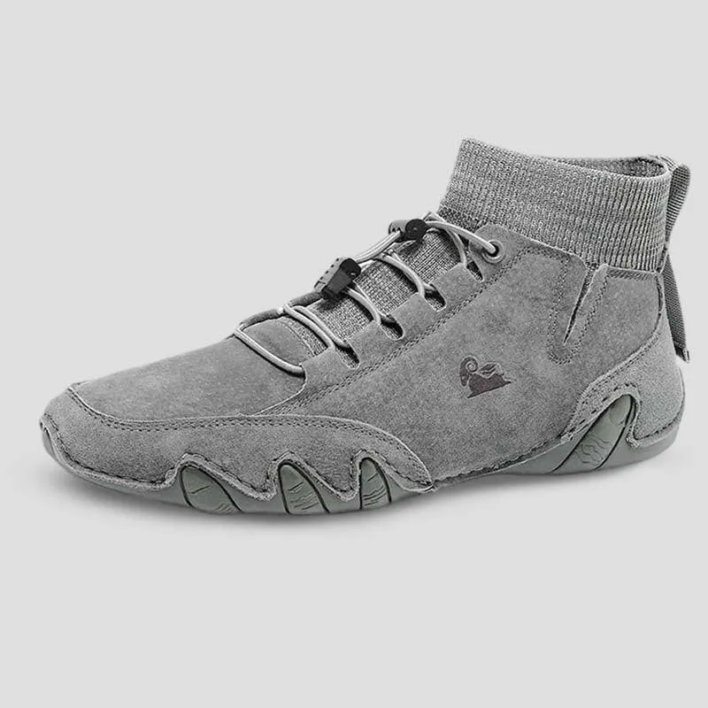 Dbeck® ArcticTrek: Men's Winter Ankle Boots For Walking, Commuting & Driving