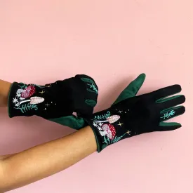 Forage Embellished Gloves