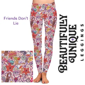 Friends Don't Lie (Semi-Exclusive) - High-quality Handcrafted Vibrant Leggings