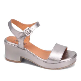 Gillie Metallic Heeled Sandal