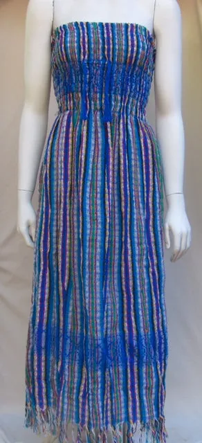 Guava Handwoven Colorful  Dress