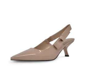 Helena Kitten Heel Slingbacks