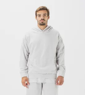 Lowgo Velour Hood Sweat Frost - Sale