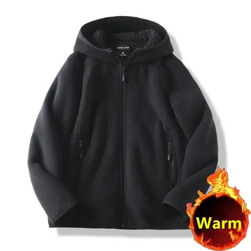 Men's Versatile Loose Hooded Sweatshirt  for Winter