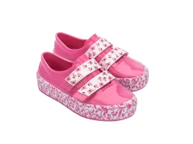 Mini Melissa Beanny Bugs Pink Sneakers For Kids