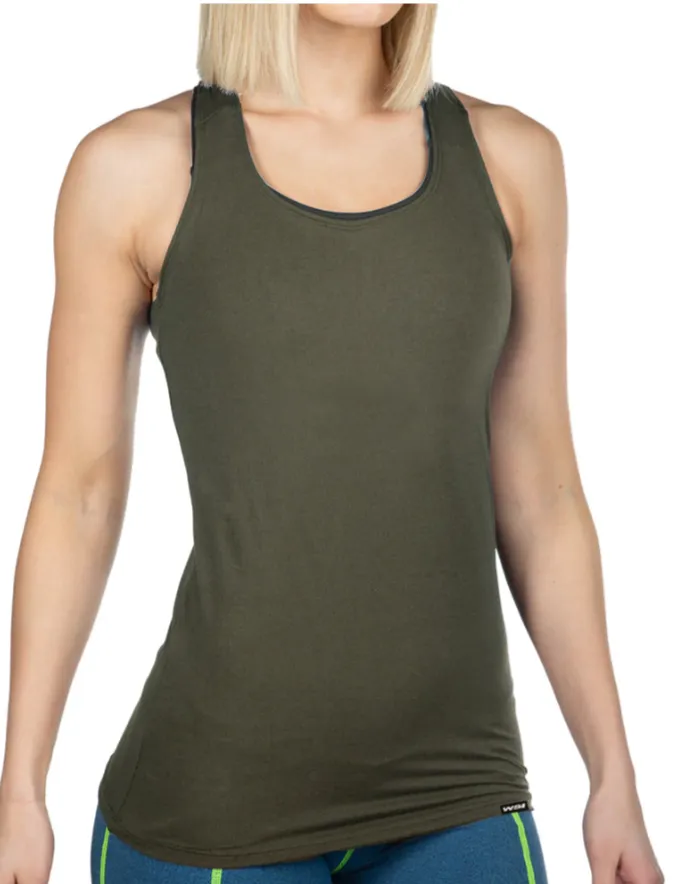 NEW! 2-pc Women's SOFTTECH™ RACERBACK TANK TOP Made in USA 034TBKA WSI