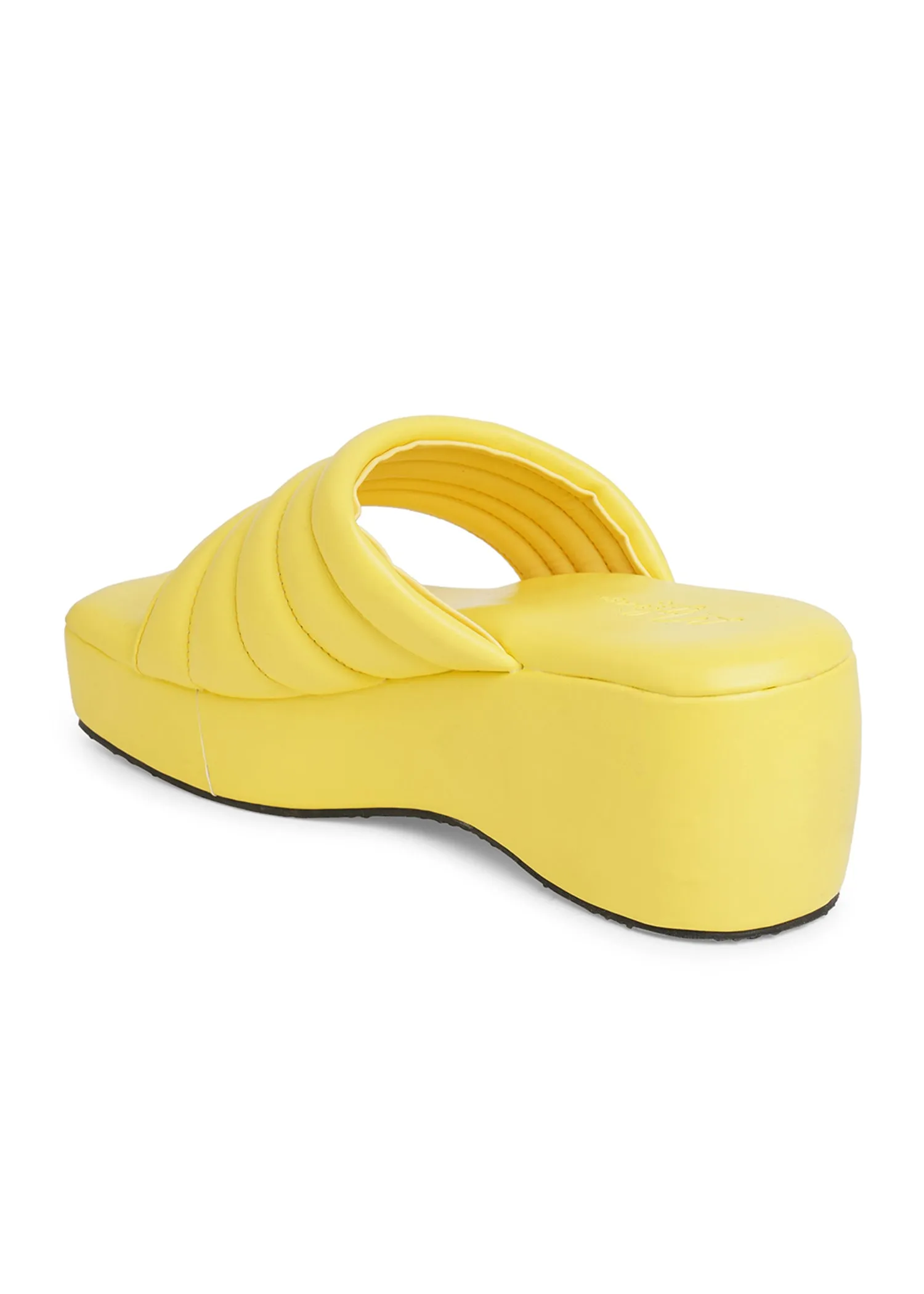 Sable Yellow Platform flats