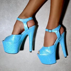 The Glitterati Stiletto - Baby Blues *2.0* - 7 INCH