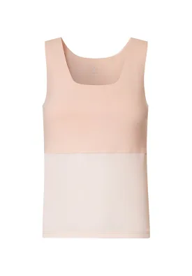 Thelma Mesh & Stretch Jersey Layering Tank