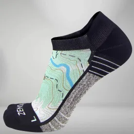 Topography Socks (No Show)